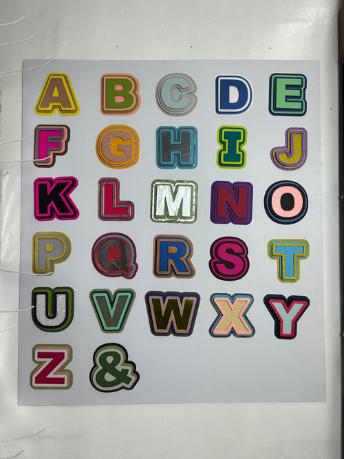 Alpha-& Shaker / 3D Box metal cutting dies for cake toppers, shaker, letter cutout name banner